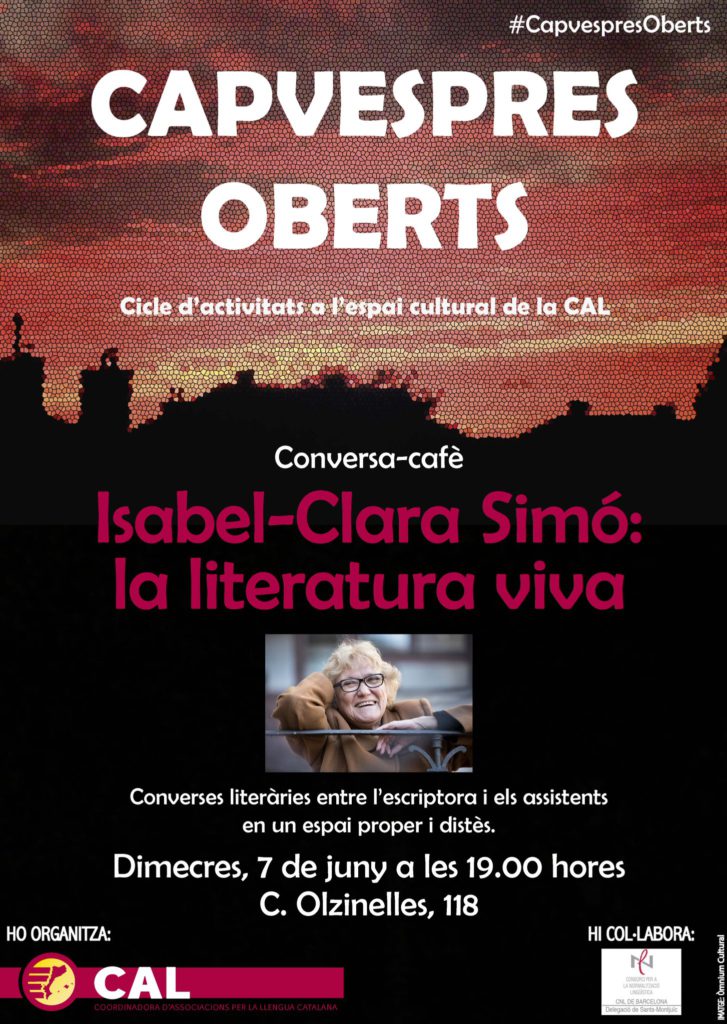 Isabel-Clara Simó Capvespres Oberts